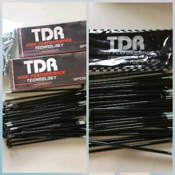 jari jari tdr warna hitam