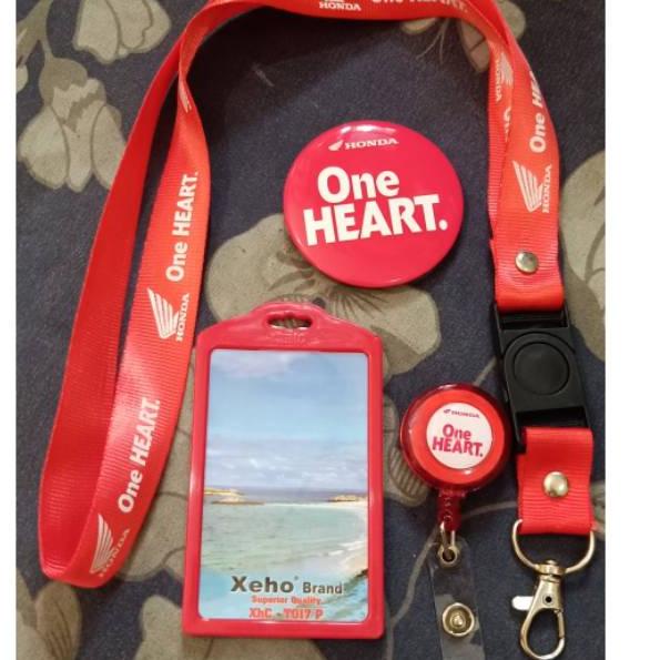 

Produk Terkeren Bulan paket lengkap Tali id card Honda ( one heart ) ecer dan grosir aelj8