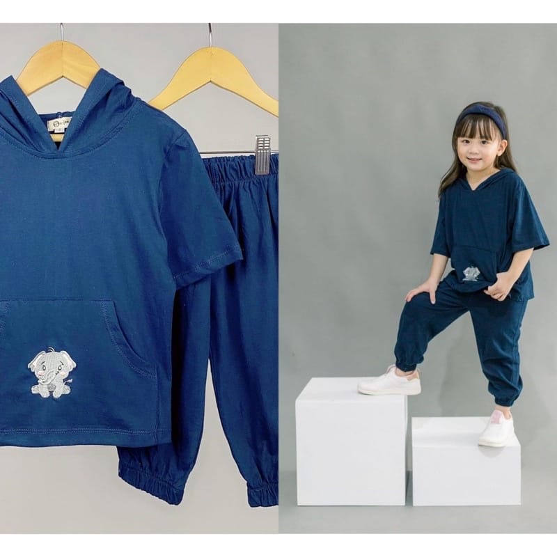 SET HOODIE LILY BY SMILE SETELAN ANAK 1-5 th Setelan Baju Anak