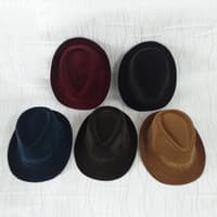 Topi Fedora Panama Kodurai Warna /Topi Floppy Pantai Hat Dewasa