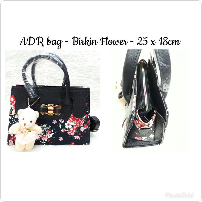 tas birkin  bunga/tas wanita