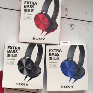 headset bando Sony EXTRA BASS mic