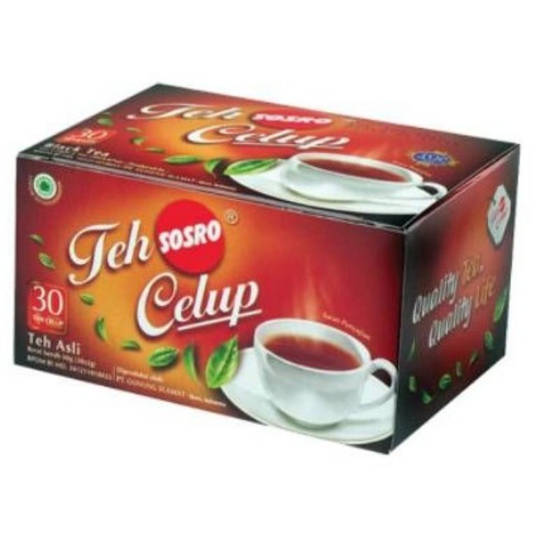 Teh Sosro Celup isi 30 pcs