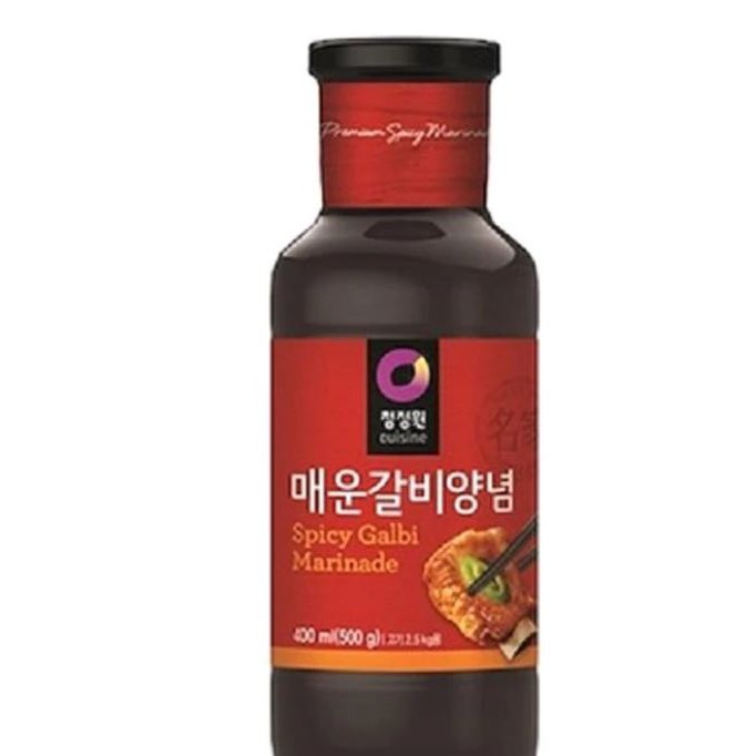 

SAUCE MARINADE SPICY GALBI 500 GR CHUNG JUNG ONE - SAUS BBQ PEDAS