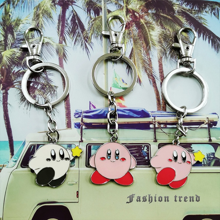 Kreatif kartun pacar Cappy seri gantungan kunci liontin Jepang cute tas ornamen hadiah TikTok gantun