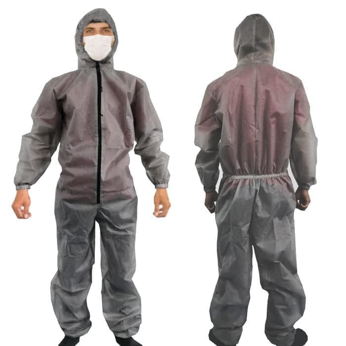 apd Hazmat Suit Baju APD Alat Pelindung Diri Bahan Spunbon Non Woven