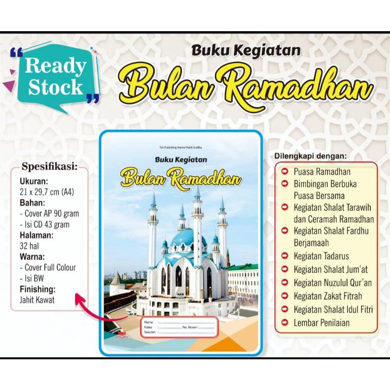 

Buku Kegiatan Bulan Ramadhan