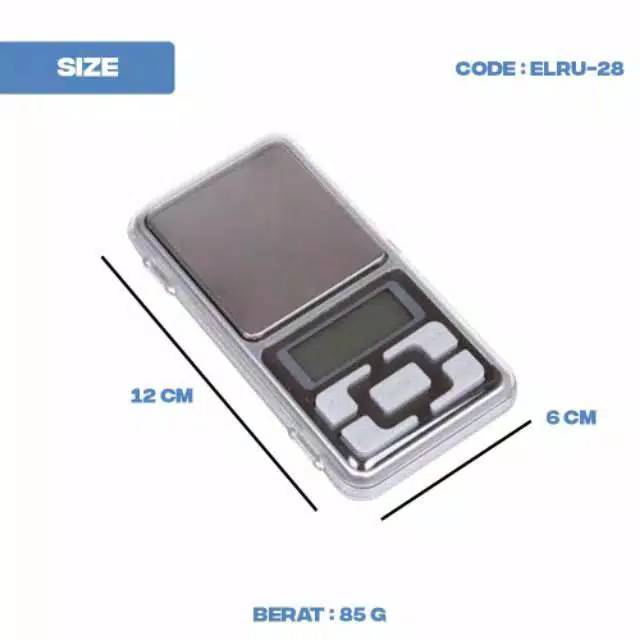Pocket Scale Timbangan Mas Digital