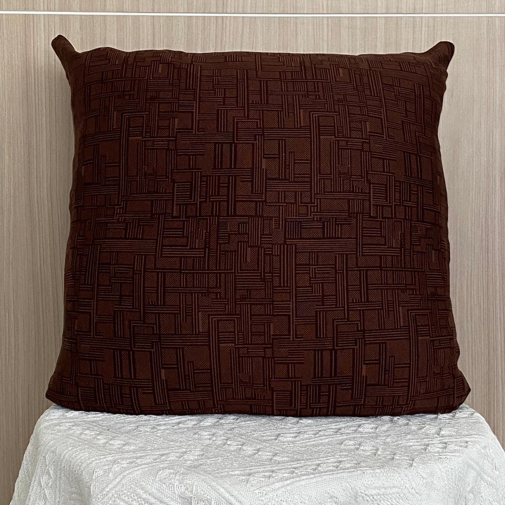 Sarung Bantal Sofa Kursi / Pillow Cover / Spandex / Lembut / Elastis / Grid