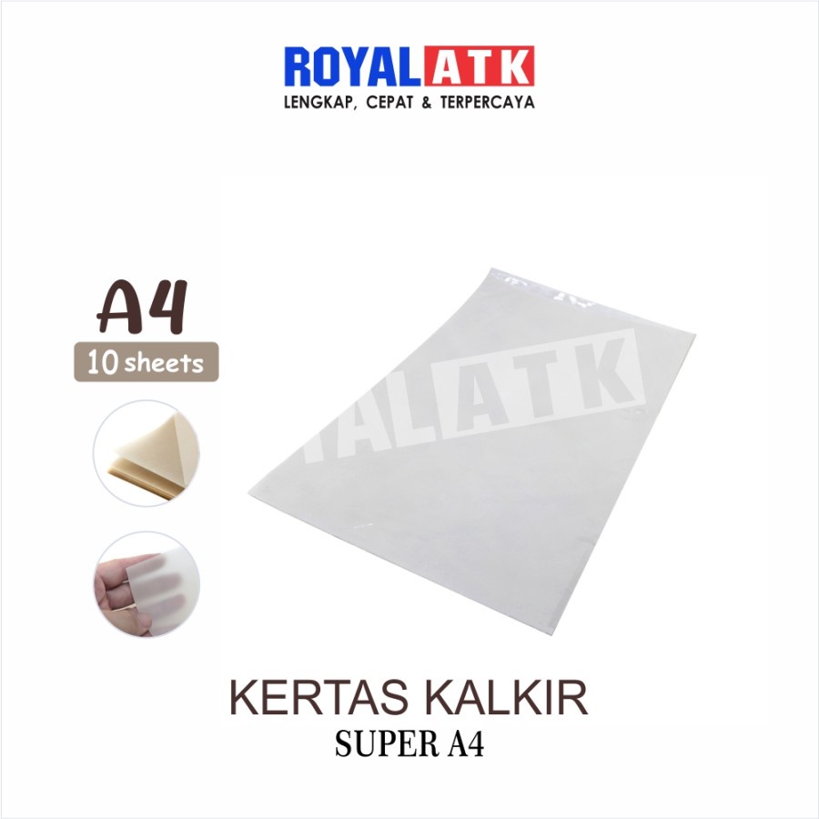 

Kertas Kalkir Super Citra A4 80/85 gr