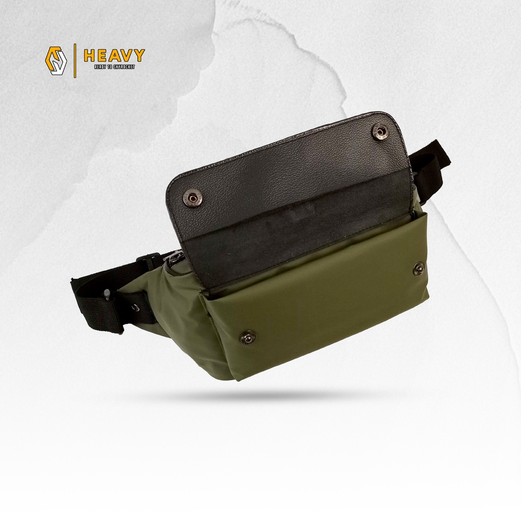 Tas Waistbag Distro Heavy Waterproof | tas pria tas pinggang heavy anti air premium