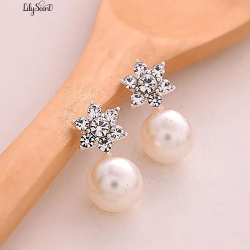 Fashion Style Korean Style Square Berbentuk Cubic Earrings Ear Studs