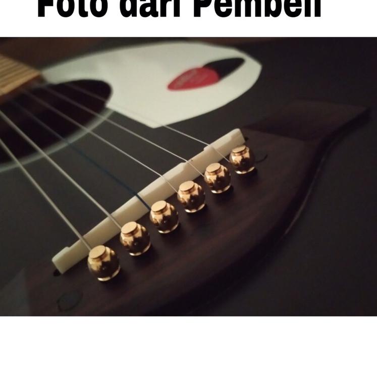 Paling Dicari.. 1 set Pin Logam Gitar Akustik | Bridge Pin
