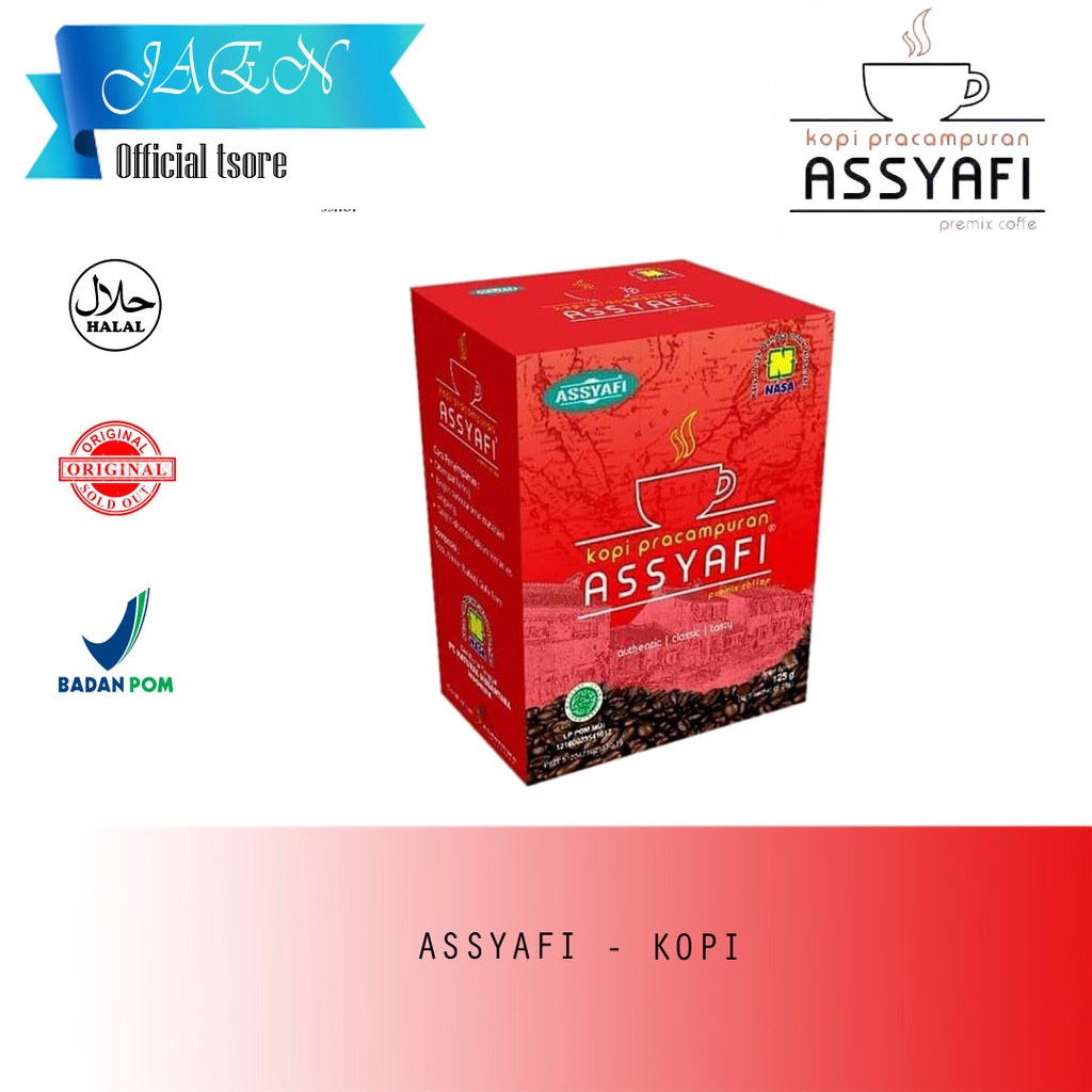 ASSYAFI - KOPI Melancarkan Pencernaan Usus & Membuang Racun - KOPI NASA PLUS GULA AREN ASLI