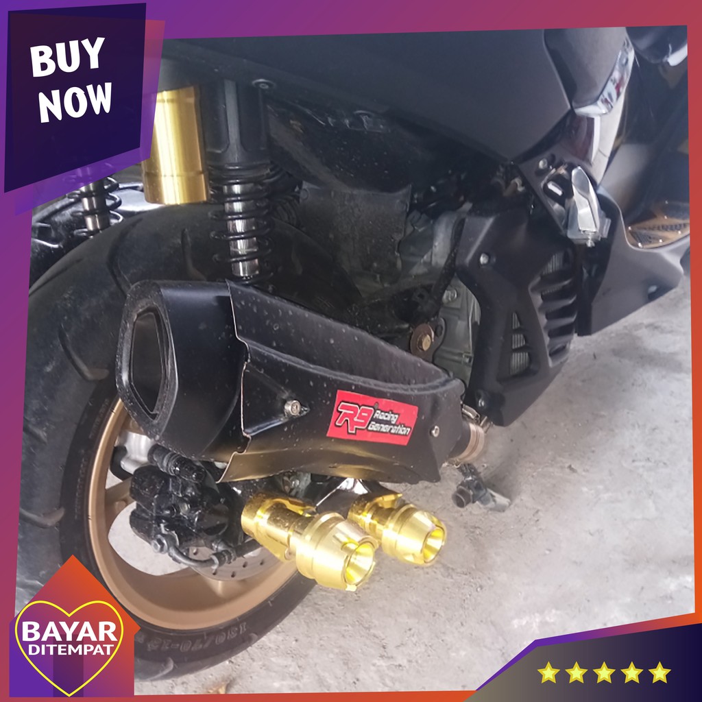 KNALPOT R9 ori Purbalinga Nmax VARIO 150 NMAX AEROX 155 PCX 150 XRIDE LEXI GENIO BEAT