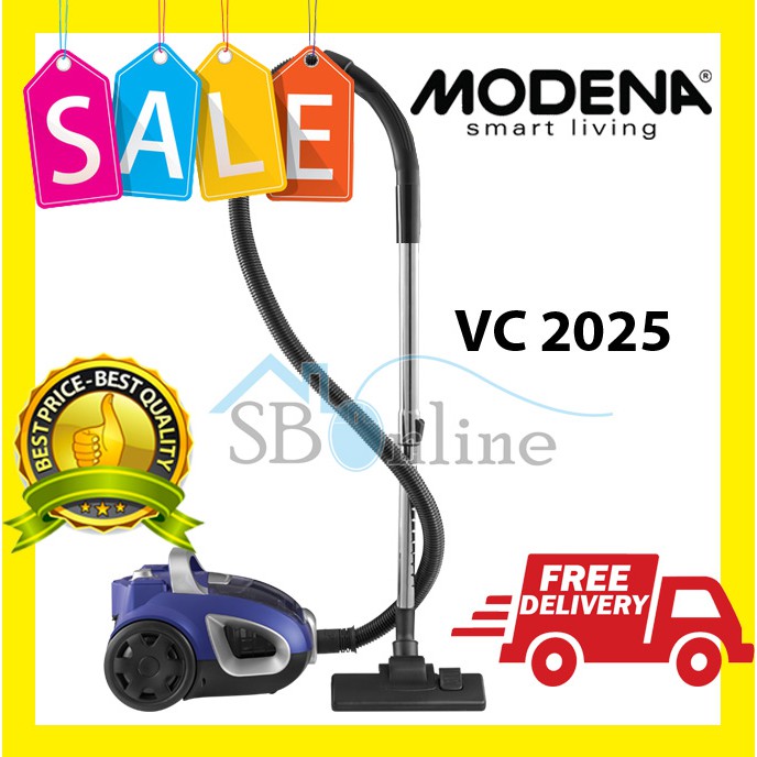 Penyedot Debu Vacuum Cleaner Modena VC 2025 Kapasitas 2 Liter