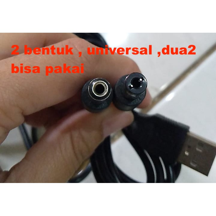 Adaptor Kabel USB to DC5.5 2.1mm DC Power Cable