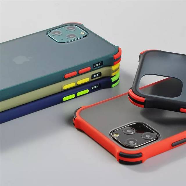 Case shockproof pinggiran bumper xiaomi Redmi 8/8a/9/9A/9c/redmi note 8/redmi note 9pro/ huawei matte 30 lite