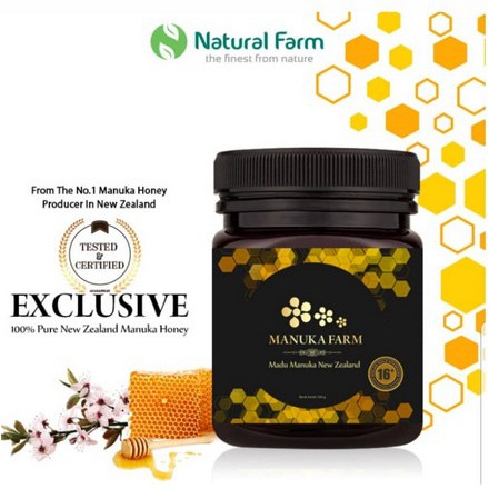 

Manuka Farm Manuka Honey 16+ 250gr Madu Manuka