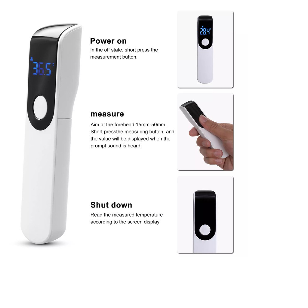 THERMOMETER digital infrared tembak Termometer badan Ukur alat pengukur suhu tubuh termogun Y222