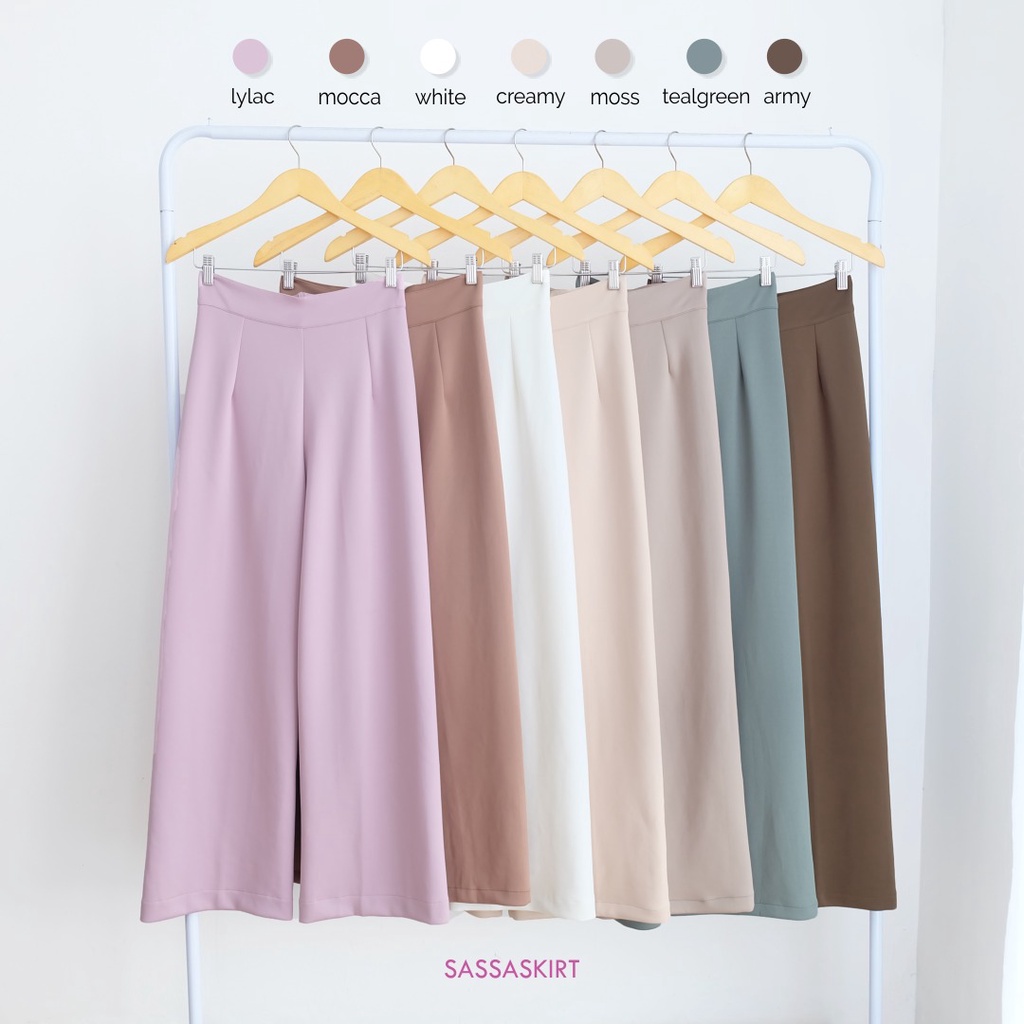 Kulot Highwaist Tribeca HW Cullote Premium Kulot Panjang-3