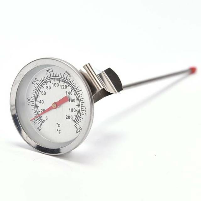 THERMOMETER MASAK MEKANIK UKUR SUHU PANAS MINYAK GORENG MAKANAN MINUMAN THERMOMETER SERBAGUNA