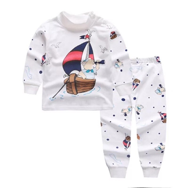 Baju Setelan Anak / Piyama Anak Voyage Bear