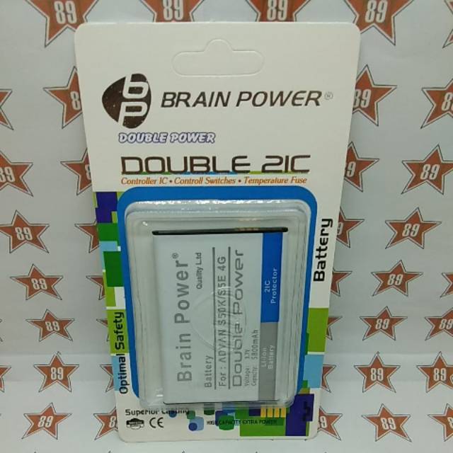 Battery batre Advan S50K - S5E 4G Brain power