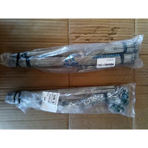 Ruji sepeda onthel bahan stainless