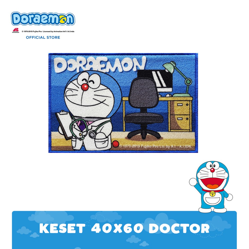 Keset Doraemon  40 x 60 Doctor  Shopee Indonesia