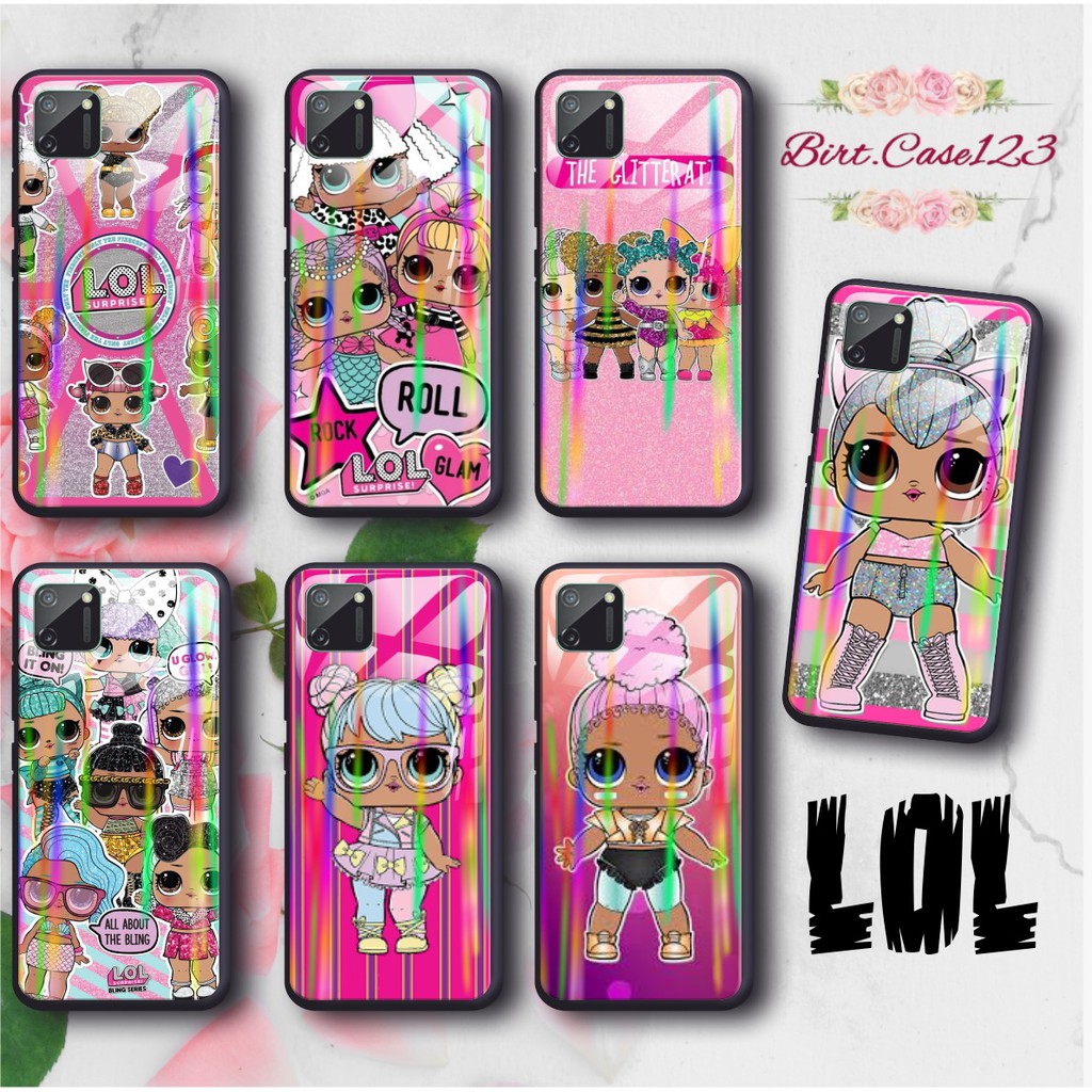 BC Case silikon Gambar LOL back case glass aurora samsung j2prime a01 a51 a71 a10s a20s a30s a50s