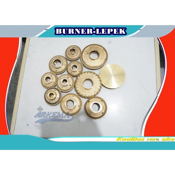 BURNER KOMPOR GAS RINNAI TURBO BARU  KUNINGAN 712T 511T 712TG LEPEK  BARNER KOMPOR RING KOMPOR LEPEK