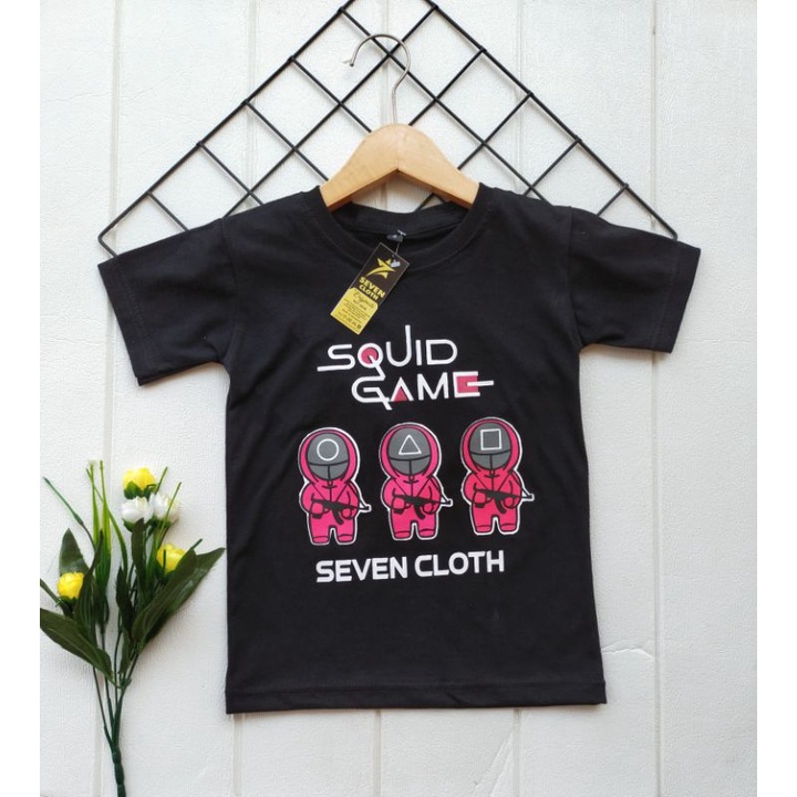 KAOS ANAK SQUID GAME TERBARU KAOS SQUID GAME
