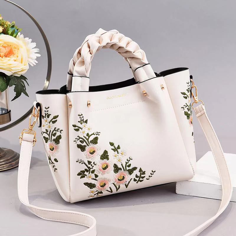 TFT AX9928 92625 AX625 B2019 E384 DJT01875 R6176 BQ3019 TAS SELEMPANG - TAS ELEGANT WANITA – HANDBAG - TAS KOREA – MOTIF FLOWER – TAS PINK BROWN IMPORT - HARGA GROSIR EL484 GT1625 JT01875 CR7176