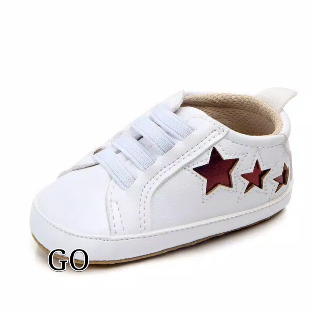 gos 2004 STAR OBEY Sepatu Anak Laki Sepatu Bayi Prewalker Shoes 0-18 bulan Import