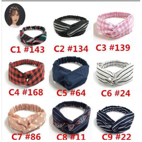 (COD) BANDANA BANDANA KOREA STYLE BANDO RAMBUT IMPOR MURAH B8 MALL SHOPPING