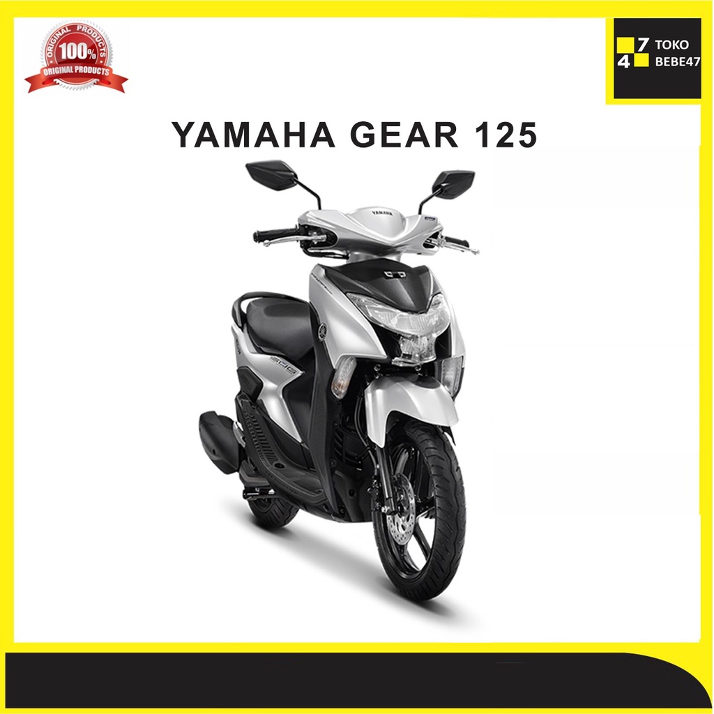 SEPEDA MOTOR DETA YAMAHA GEAR GARANSI RESMI ORIGINAL - MOTOR