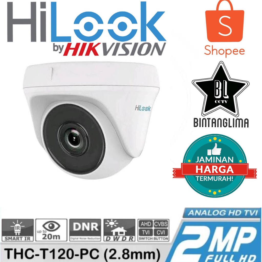 CAMERA INDOOR HILOOK THC-T120-PC