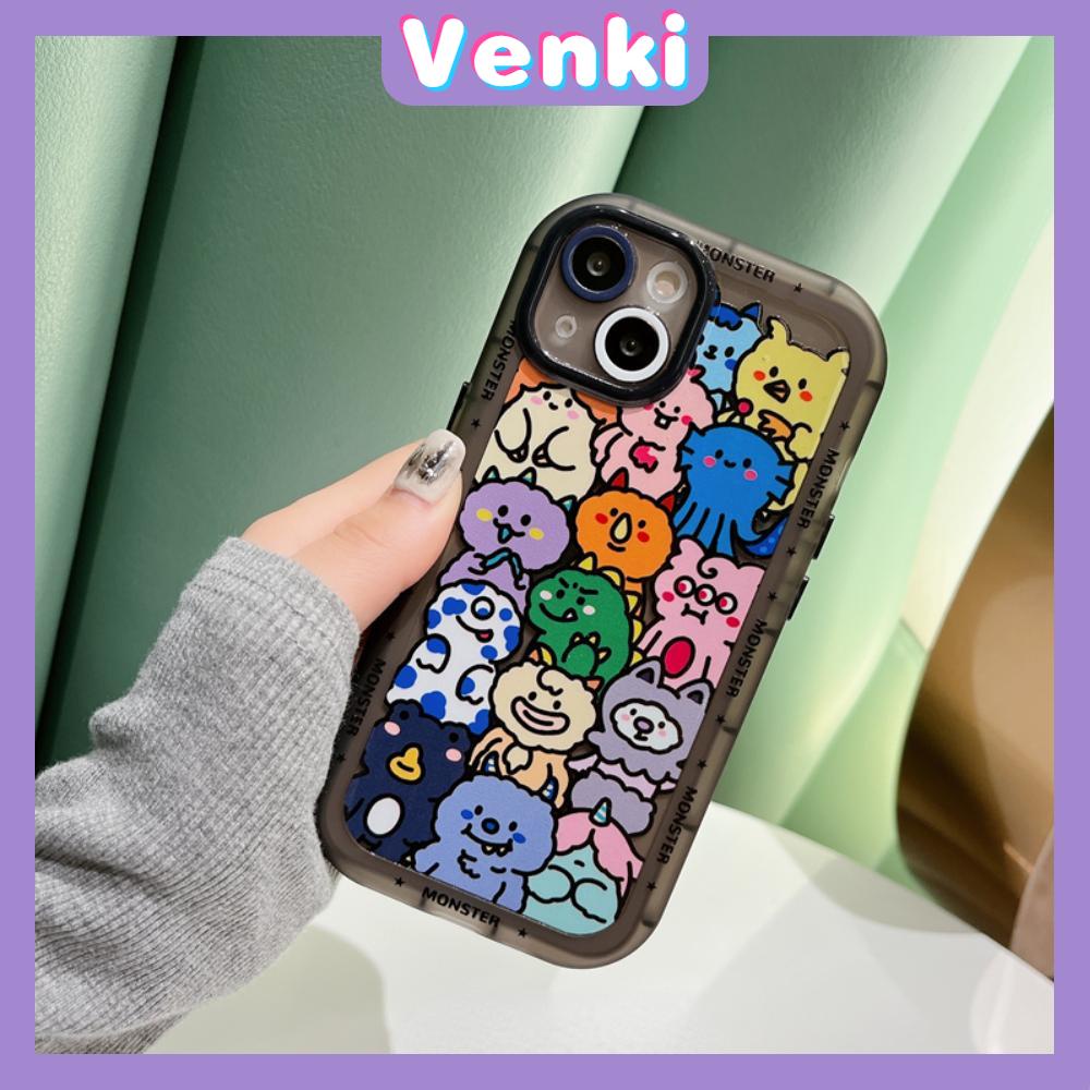 iPhone Case Silicone Soft Case Clear Case Airbag Shockproof Camera Protection Monster Cartoon Cute Compatible For iPhone 14 Pro Max 13 Pro Max 12 Pro Max 11 Pro Max xr xs max