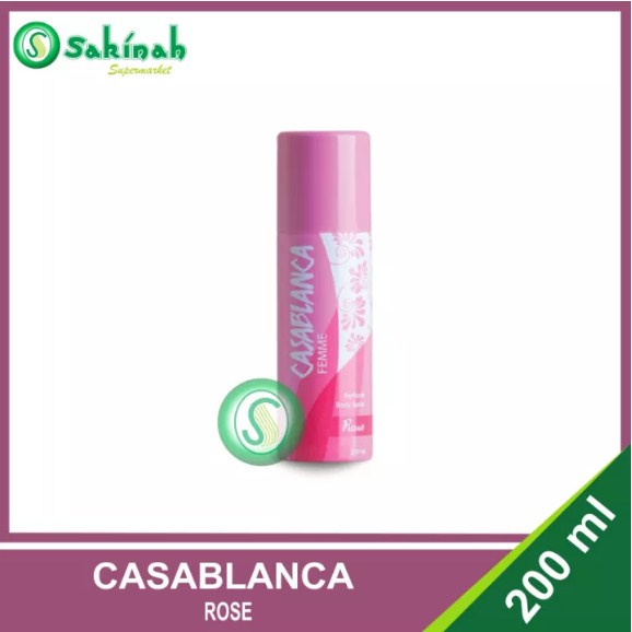Casablanca Parfum Body Spray 200 ml / Sakinah supermarket