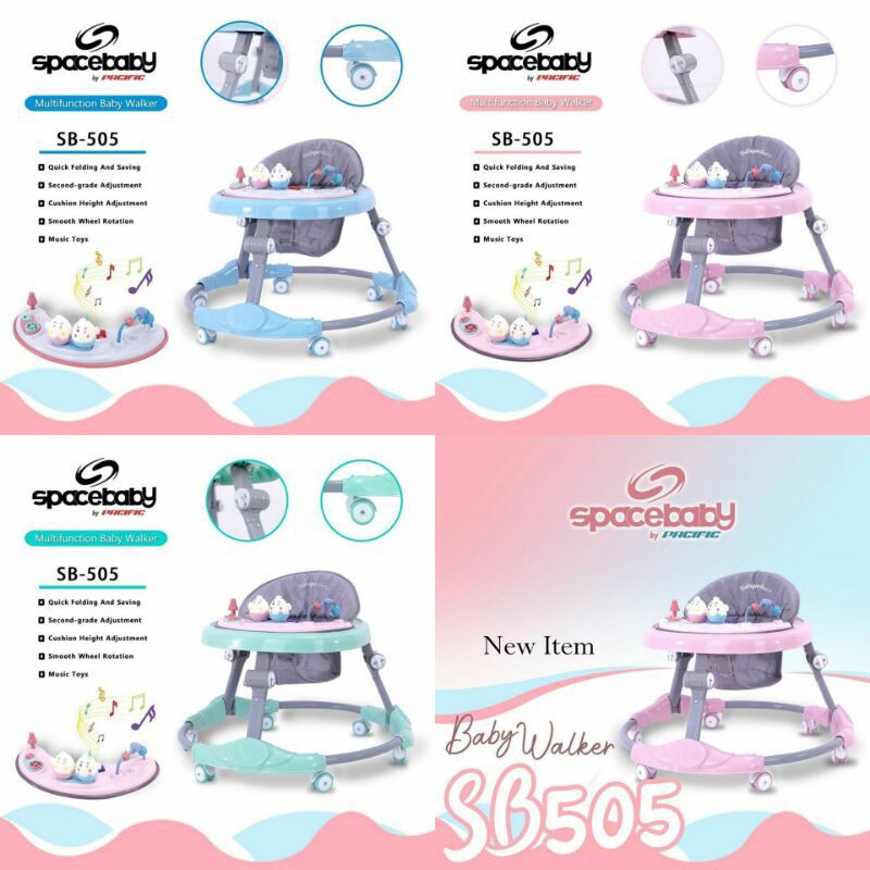 BABY WALKER SPACEBABY SB 505 506 507 509