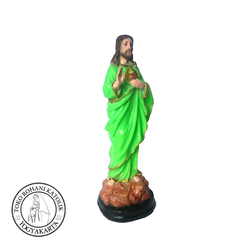 PATUNG YESUS FOSFOR 25 CM / PATUNG YESUS HATI KUDUS / PATUNG KATOLIK