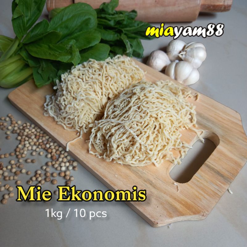 

Miayam88 || Mie mentah keriting Ekonomis / Bakmie mentah Ekonomis