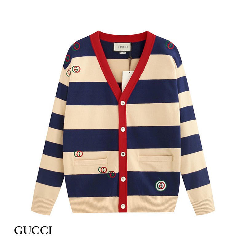 Gucci Sweater Model Round Neck Untuk Wanita