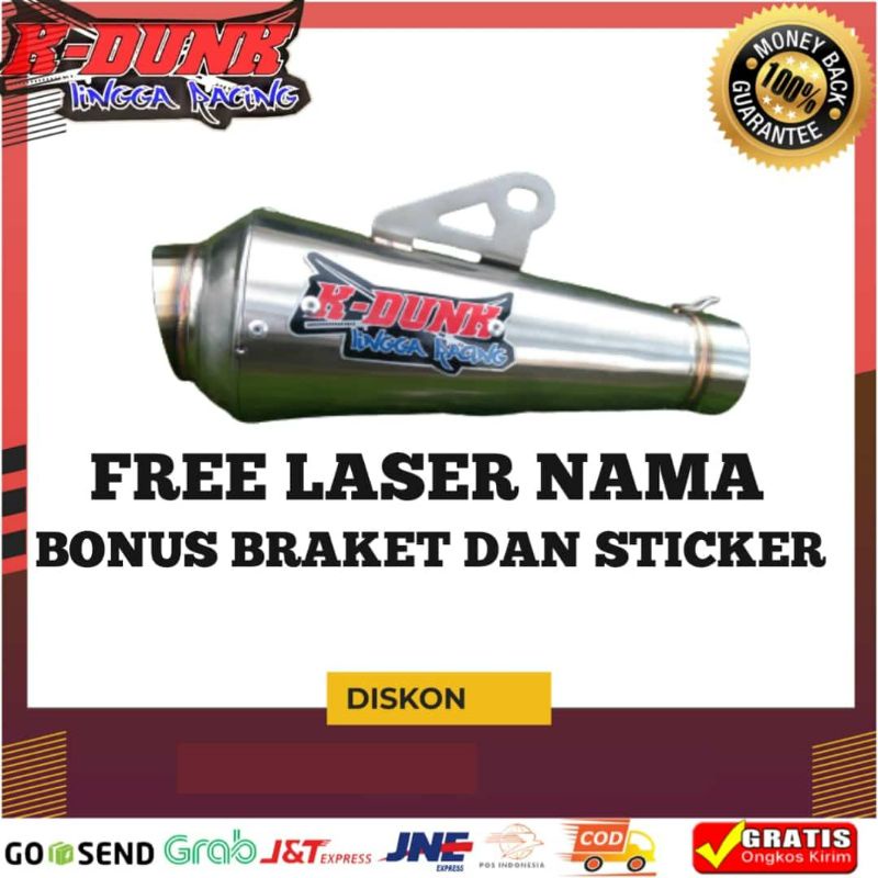 Slincer Knalpot balap model fantera