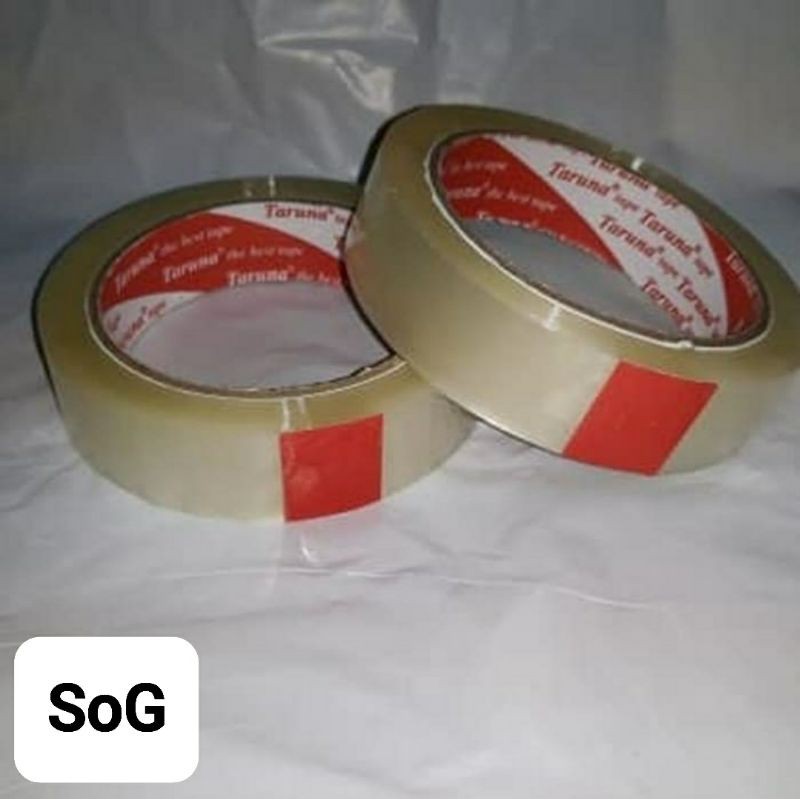 

Isolasi Selotip Bening 1inch 24mm x 100 Yard Berkualitas