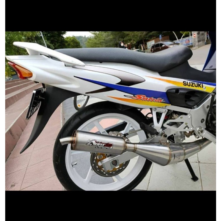 knalpot abrt20 satria std racing/stainles
