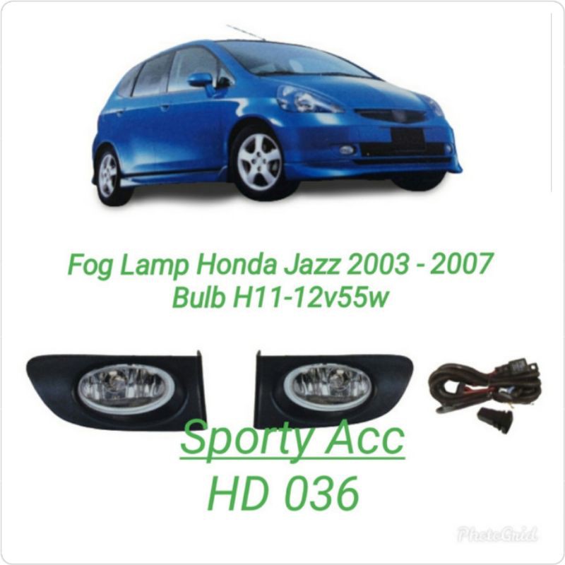 Fog Lamp Jazz 2003-2007 IDSI HD036