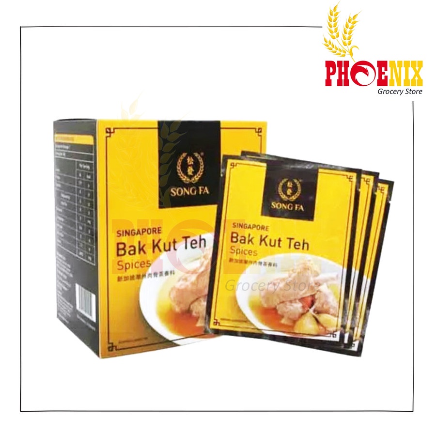 

Song fa bak kut teh, 1 kotak isi 10 bungkus