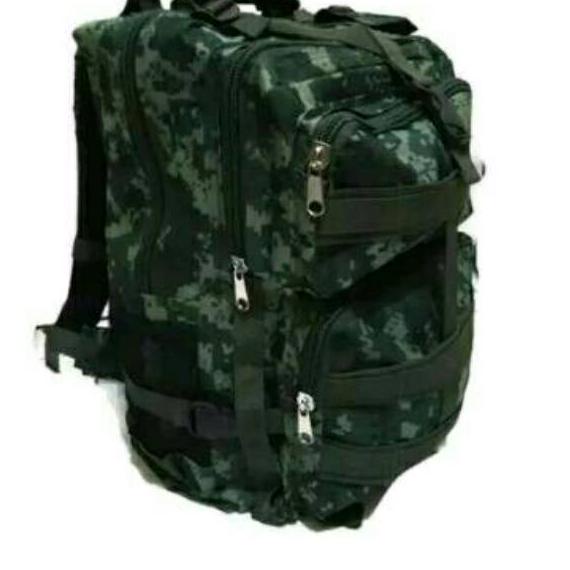 Ready - Ransel Army 3P 35 liter ukuran besar/ Ransel Army Pria hijau 